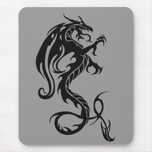 Tribal Dragon Mousepad Muismat (Voorkant)
