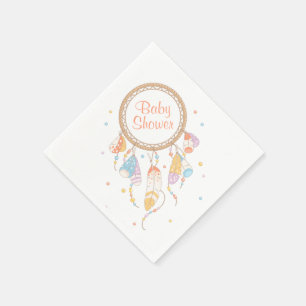 Tribal Drocatcher Boho Baby shower Servet