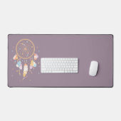 Tribal Drocatcher Boho Paars Bureaumat (Keyboard & Muis)