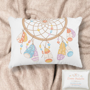 Tribal Drocatcher New Baby Name Birth Keepslag Accent Kussen