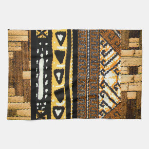 Tribal Elegance: Geweven symboliek Theedoek