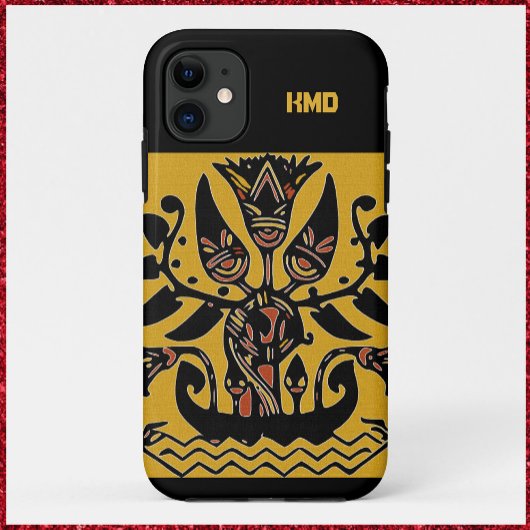 Tribal Ethnic Tattoo Patroon Case-Mate iPhone Case