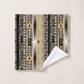 Tribal, ethnique, ornement (Gant de toilette)