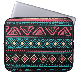 Tribal Etnisch Bedrijfspatroon Laptop Sleeve