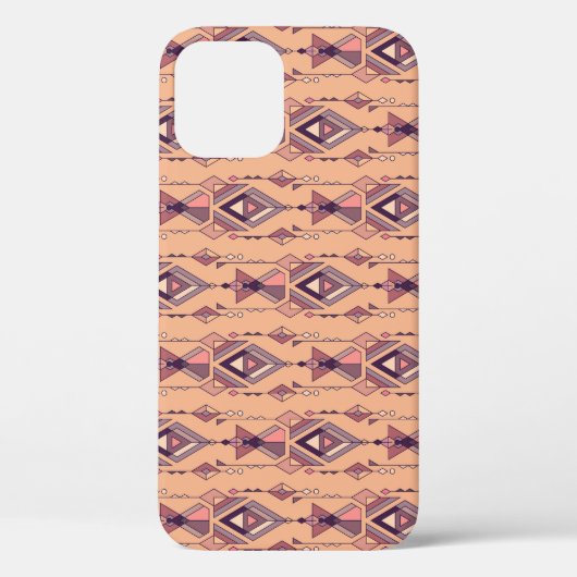 Tribal Etnische: Azteekse naadloze Vintage Case-Mate iPhone Case (Achterkant)