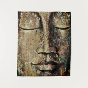 Tribal Face Abstract Wandkleed