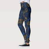 Tribal Festive Folk Pattern Leggings (Links)