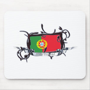 Tribal Flag Portugal Mousepad Muismat