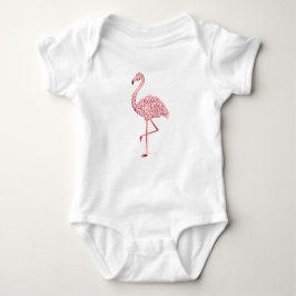 Tribal Flamingo Romper