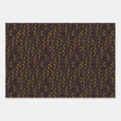 Tribal Floral inpakpapier (Voorkant 3)