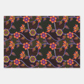 Tribal Floral inpakpapier (Voorkant)