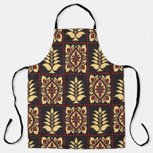 Tribal Floral:  patroonelegantie Schort
