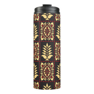 Tribal Floral:  patroonelegantie Thermosbeker