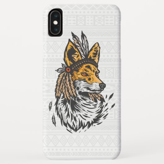 Tribal Fox Case-Mate iPhone Case (Achterkant)