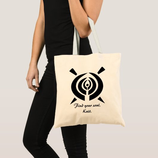 Tribal geïnspireerd Zoek je soep-blikzak Tote Bag (Voorkant (product))