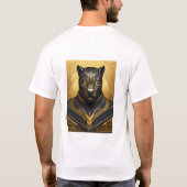 Tribal Geometric Lion T-Shirt Design (Achterkant)