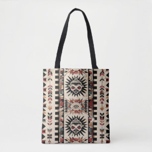 Tribal Geometric Print Draagtas