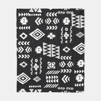 Tribal geometric: stijlvolle naadloze achtergrond. fleece deken