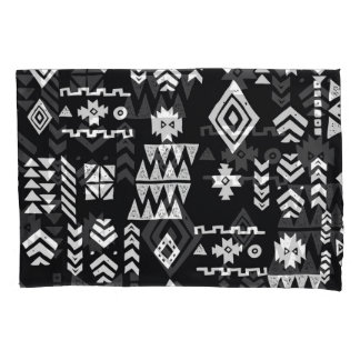 Tribal geometric: stijlvolle naadloze achtergrond. kussensloop
