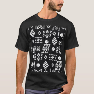 Tribal geometric: stijlvolle naadloze achtergrond. t-shirt