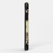  Tribal Gold Lace Monogram iPhone 5 Case-Mate iPhone Case (Achterkant/rechts)