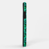 Tribal Green et Black coque iphone (Dos/Droite)