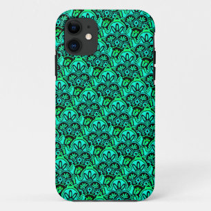 Tribal Groene en Zwarte iPhone hoes
