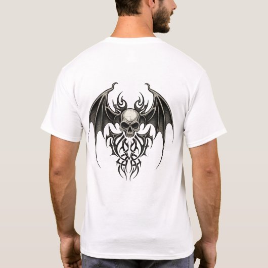 Tribal Guardian Skull T-shirt (Achterkant)
