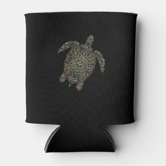 Tribal Hawaiian Zee Turtle Blikjeskoeler (Voorkant)