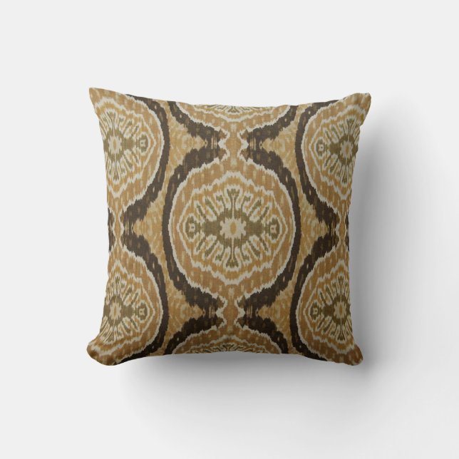 Tribal Ikat Accent Pillow Kussen (Voorkant)