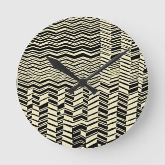 Tribal Kuba Design Ronde Klok