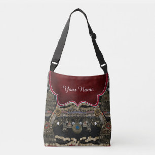 Tribal Kuchi Belly Dance Gepersonaliseerd Crossbody Tas