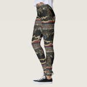 Tribal Kuchi Belly Dance Leggings (Links)