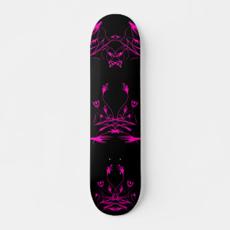 Tribal Kunst Skateboard - Zwart & Roze
