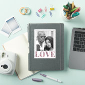 Tribal Liefde Typografie  Foto Sticker (iPad Cover)