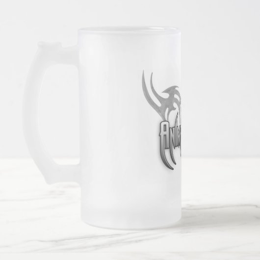 TRIBAL LOGO, 16 oz. Beer Glass Matglas Bierpul (Links)