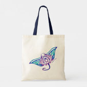 Tribal Manta Ray Tote Bag (Achterkant)