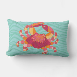 Tribal Marking Crab Kussen