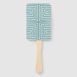 Tribal Maze Pan African Pattern Mud Cloth Handwaaier