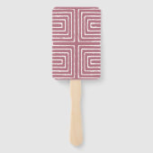 Tribal Maze Pan African Pattern Mud Cloth Handwaaier (Achterkant)