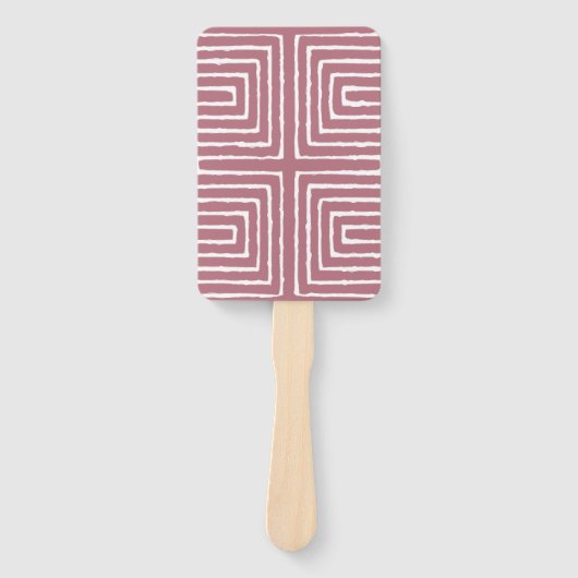 Tribal Maze Pan African Pattern Mud Cloth Handwaaier (Voorkant)