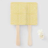 Tribal Maze Pan African Pattern Mud Cloth Handwaaier (Voorkant en achterkant)