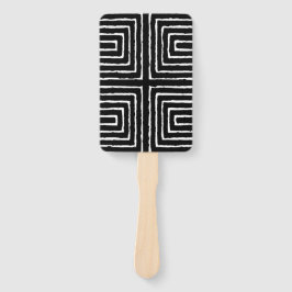 Tribal Maze Pan African Pattern Mud Cloth Handwaaier