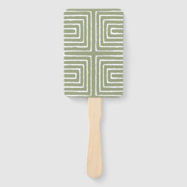 Tribal Maze Pan African Pattern Mud Cloth Handwaaier