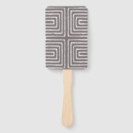 Tribal Maze Pan African Pattern Mud Cloth Handwaaier