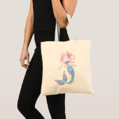 Tribal Mermaid Tote Bag (Voorkant (product))