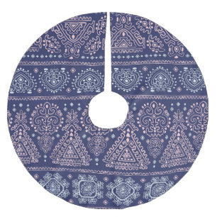 Tribal Mexicaans, etnisch naadloos patroon. Kerstboom Rok
