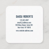 Tribal Moon Tarot reader Visitekaartje (Achterkant)