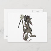 Tribal Mouse Briefkaart (Voorkant / Achterkant)