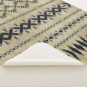 Tribal Mud Cloth 01 Sherpa Deken (3/4)